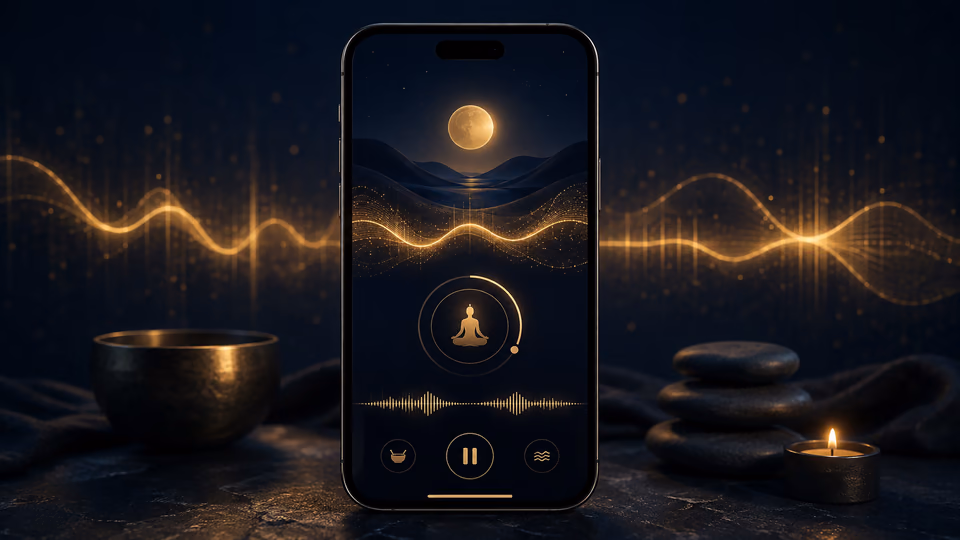 SoulFul GLO sound journey library for women's meditation and emotional wellness