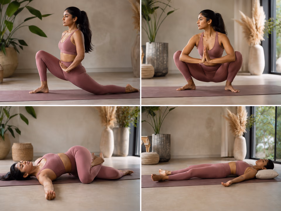 Hip Mobility Flow yoga sequence for lower-body ease and flexibility