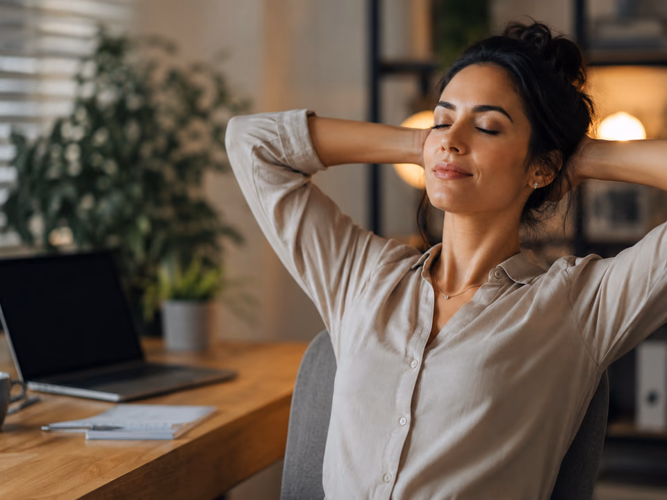 Quick 5 minute meditation for anxiety during a workday reset