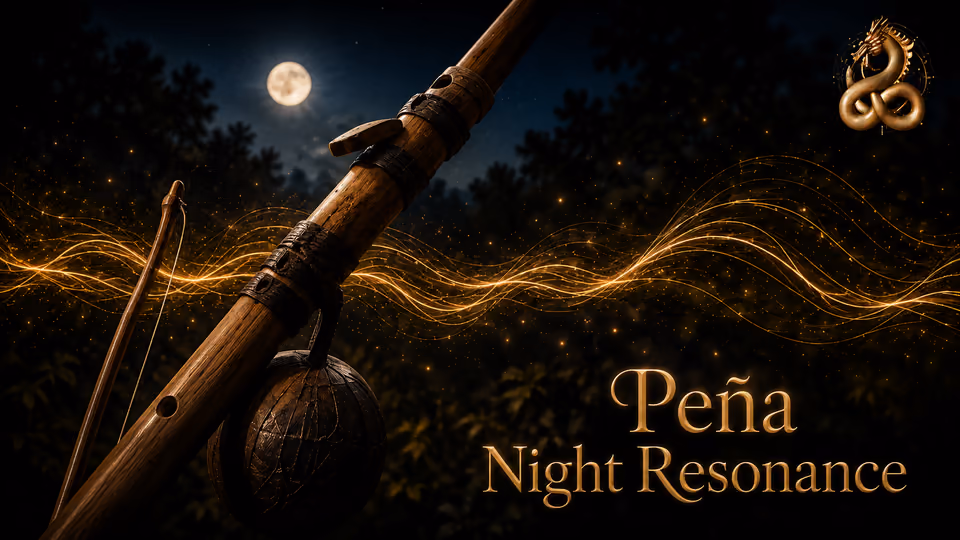 Peña-inspired Far East healing sounds for sleep manifestation meditation